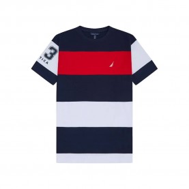 тениска,мъжки,тениски,nautica,n1i00800,short,sleeve,t,shirt,blue,(navy)