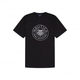 тениска,мъжки,тениски,nautica,n1k01305,short,sleeve,t,shirt,black