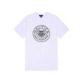 тениска,мъжки,тениски,nautica,n1k01305,short,sleeve,t,shirt,white,(white)