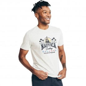 тениска,мъжки,тениски,nautica,vr3510,short,sleeve,t,shirt,white,(grey)