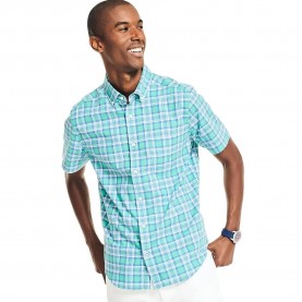 риза,с,къс,ръкав,мъжки,ризи,nautica,wr3508,short,sleeve,shirt,blue,(blue)