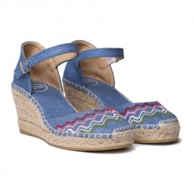 дамски,еспадрили,toni,pons,jessie,wedge,espadrilles,denim,(blue)
