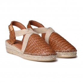 дамски,еспадрили,toni,pons,siracusa,espadrilles,leather,(brown)