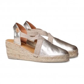 дамски,еспадрили,toni,pons,tossa,wedge,espadrilles,gold,(silver)