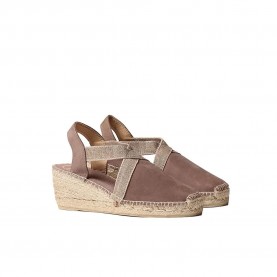 дамски,еспадрили,toni,pons,tona,wedge,espadrilles,brown,(taupe)