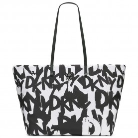 чанта,всички,чанти,dkny,jenny,tote,bag,optic,white,bk,white