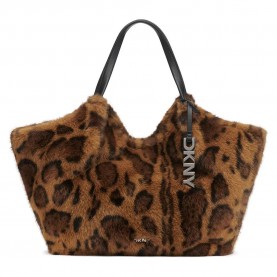 чанта,всички,чанти,dkny,paula,md,tote,bag,leopard,yellow