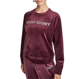 суичър,дамски,блузи,dkny,rhinestonel,rgln,hoodie,purple,(syrah,red)
