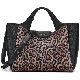 чанта,всички,чанти,dkny,willa,mini,satchel,bag,leopard,yellow,(brown)