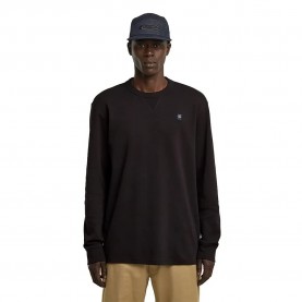 Тениска G-Star Nifous long sleeve T-shirt - Dark Black (Black) тениска,мъжки,тениски,g,star,nifous,long,sleeve,t,shirt,dark,black,(black)