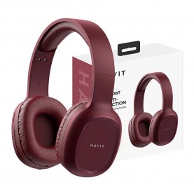 слушалки,слушалки,havit,h2590bt,pro,wireless,earphones,red,(red)