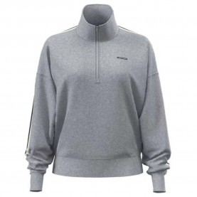 поларена,блуза,дамски,блузи,under,armour,icon,heavyweight,fleece,half,zip,sweatshirt,gray,white,(grey)
