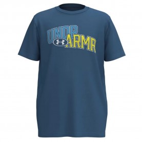 тениска,детски,тениски,under,armour,overlay,wm,short,sleeve,t,shirt,blue,high,vis,yellow,(blue)