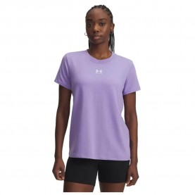 тениска,дамски,тениски,under,armour,rival,core,short,sleeve,t,shirt,purple,white,(purple)