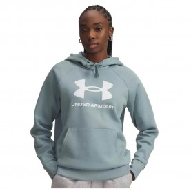 суичър,дамски,блузи,under,armour,rival,fleece,big,logo,hoodie,green,white,(grey)