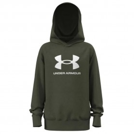 суичър,детски,блузи,under,armour,rival,fleece,big,logo,hoodie,green,white,(green)