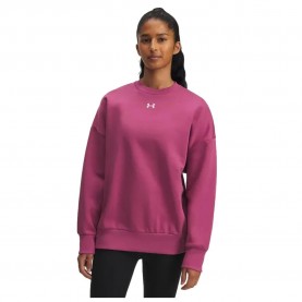 поларена,блуза,дамски,блузи,under,armour,rival,fleece,oversized,crew,sweatshirt,red,white,(pink)