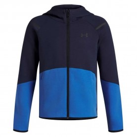 поларена,блуза,детски,блузи,under,armour,unstoppable,fleece,full,zip,sweatshirt,blue,black,(blue)
