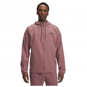 яке,мъжки,якета,under,armour,vibe,woven,jacket,brown,black,(pink)