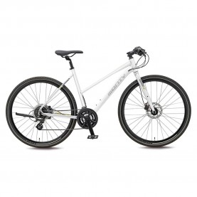 Bh City Indie 700C Altus M315 bike - Silver (White / Silver / Copper) пътни,и,градски,велосипеди,bh,city,indie,700c,altus,m315,bike,silver,(white,silver,copper)