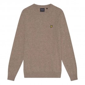 блуза,мъжки,пуловери,lyle,&,scott,kn2114v,sweater,heritage,taupe,marl,(brown)