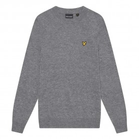 блуза,мъжки,пуловери,lyle,&,scott,kn2114v,sweater,mid,grey,marl,(grey)
