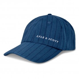 шапка,всички,шапки,lyle,&,scott,pinstripe,cap,blue,(apres,navy)