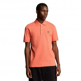 мъжки,блузи,с,яка,lyle,&,scott,plain,short,sleeve,polo,orange,(coral,stand)