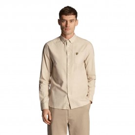 риза,с,дълъг,ръкав,мъжки,ризи,lyle,&,scott,regular,fit,lightweight,oxford,long,sleeve,shirt,beige,(cove)