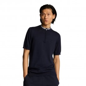 блуза,мъжки,пуловери,lyle,&,scott,tipped,short,sleeve,sweater,dark,navy,(blue)