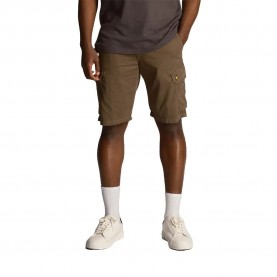 къси,панталони,мъжки,панталони,lyle,&,scott,wembley,cargo,shorts,military,green,(brown)