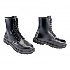 обувки,мъжки,боти,brandit,budapester,phantom,10,eye,boots,black,(black)