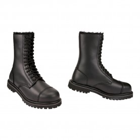 Обувки Brandit Phantom Fur Liner 14 Eye boots - Black (Black) обувки,мъжки,боти,brandit,phantom,fur,liner,14,eye,boots,black,(black)