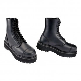 Обувки Brandit Plateau Phantom 10 Eyelet boots - Black (Black) обувки,мъжки,боти,brandit,plateau,phantom,10,eyelet,boots,black,(black)