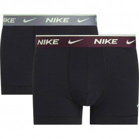 Боксерки Nike Eday Trunk boxers 2 units - Black (Black / Burgundy Crush / Cool Grey) боксерки,мъжко,бельо,nike,eday,trunk,boxers,2,units,black,(black,burgundy,crush,cool,grey)
