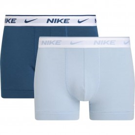 Боксерки Nike Eday Trunk boxers 2 units - Blue (Light Army Blue / Blue Force White) боксерки,мъжко,бельо,nike,eday,trunk,boxers,2,units,blue,(light,army,blue,blue,force,white)
