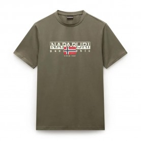 тениска,мъжки,тениски,napapijri,aylmer,short,sleeve,t,shirt,tea,leaf,(green)