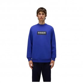 Блуза Napapijri Box Logo sweatshirt - Blue - (Royal Blue) блуза,мъжки,пуловери,napapijri,box,logo,sweatshirt,blue,(royal,blue)