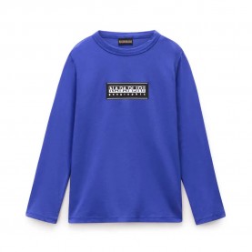 тениска,детски,тениски,napapijri,chamois,long,sleeve,t,shirt,royal,blue,(blue)