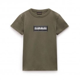тениска,детски,тениски,napapijri,chamois,short,sleeve,t,shirt,tea,leaf,(green)