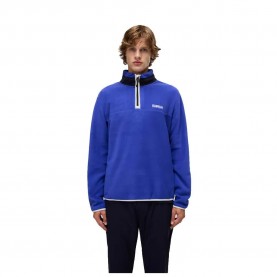 Блуза Napapijri Dergana half zip sweatshirt - Blue (Royal Blue) блуза,мъжки,пуловери,napapijri,dergana,half,zip,sweatshirt,blue,(royal,blue)