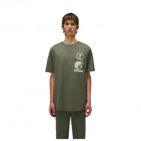 Тениска Napapijri Funes short sleeve T-shirt - Green (Tea Leaf) тениска,мъжки,тениски,napapijri,funes,short,sleeve,t,shirt,green,(tea,leaf)