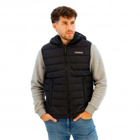 Потник Napapijri Gesar vest - Black (Black Beauty) потник,мъжки,потници,napapijri,gesar,vest,black,(black,beauty)