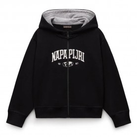 блуза,детски,блузи,napapijri,inot,full,zip,sweatshirt,black,beauty,(black)