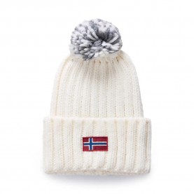 Шапка Napapijri Semiury 3 beanie - Beige Dimity шапка,всички,шапки,napapijri,semiury,3,beanie,beige,dimity