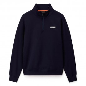 блуза,мъжки,пуловери,napapijri,small,box,half,zip,sweatshirt,blu,marine,(blue)