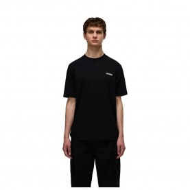 Тениска Napapijri Small Box short sleeve T-shirt - Black (Black Beauty) тениска,мъжки,тениски,napapijri,small,box,short,sleeve,t,shirt,black,(black,beauty)