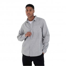 риза,с,дълъг,ръкав,мъжки,ризи,hurley,axe,long,sleeve,shirt,grey,(bone)