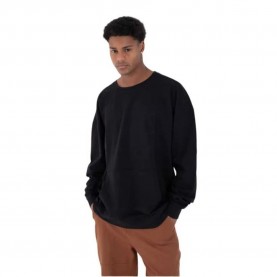 блуза,мъжки,пуловери,hurley,bcnk8,washed,sweatshirt,black,(black)