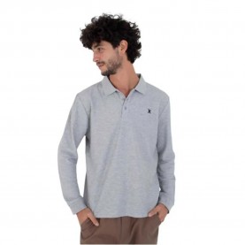 мъжки,блузи,с,яка,hurley,icon,long,sleeve,polo,heather,grey